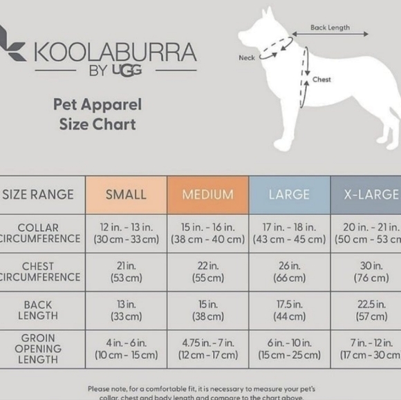 Koolaburra by UGG Maggie Sherpa Dog  Pet Hoodie Size small - Picture 5 of 5